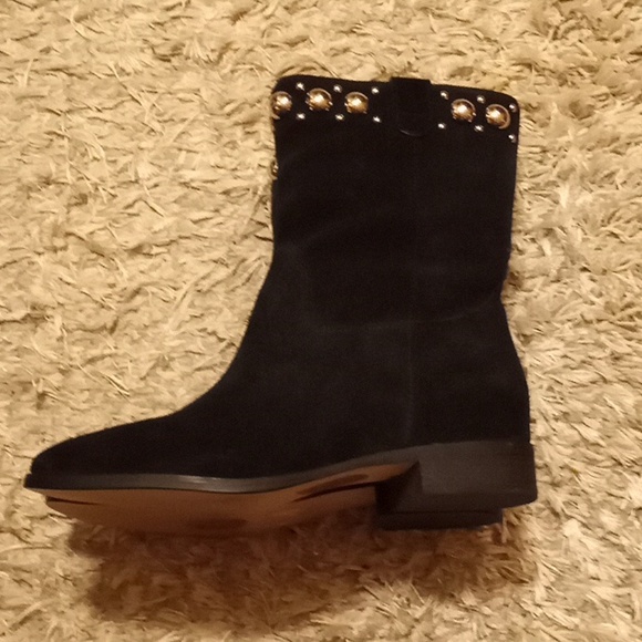 Michael Kors Leather Boots Women's Size 7.5 - Picture 3 of 10